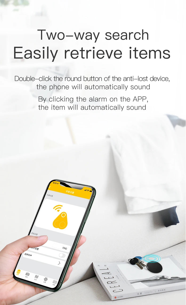 Mini GPS Tracker | Smart Bluetooth Locator 5.0