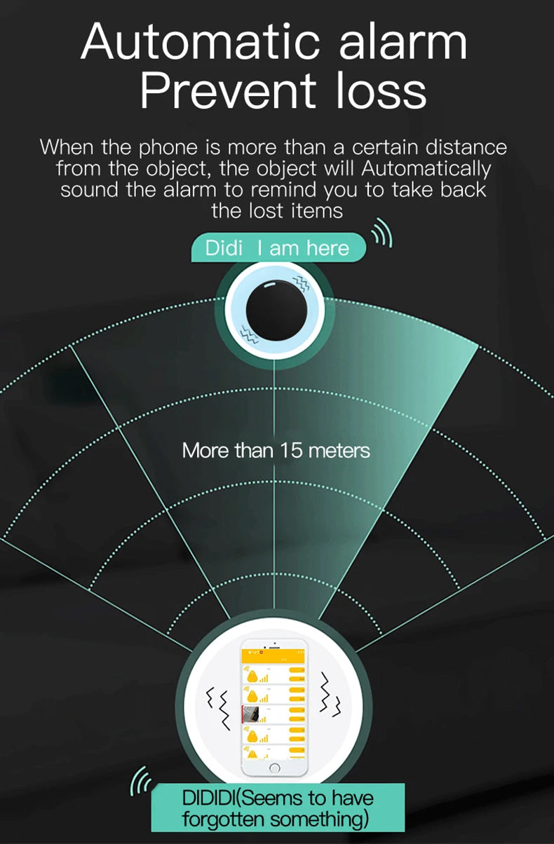 Mini GPS Tracker | Smart Bluetooth Locator 5.0