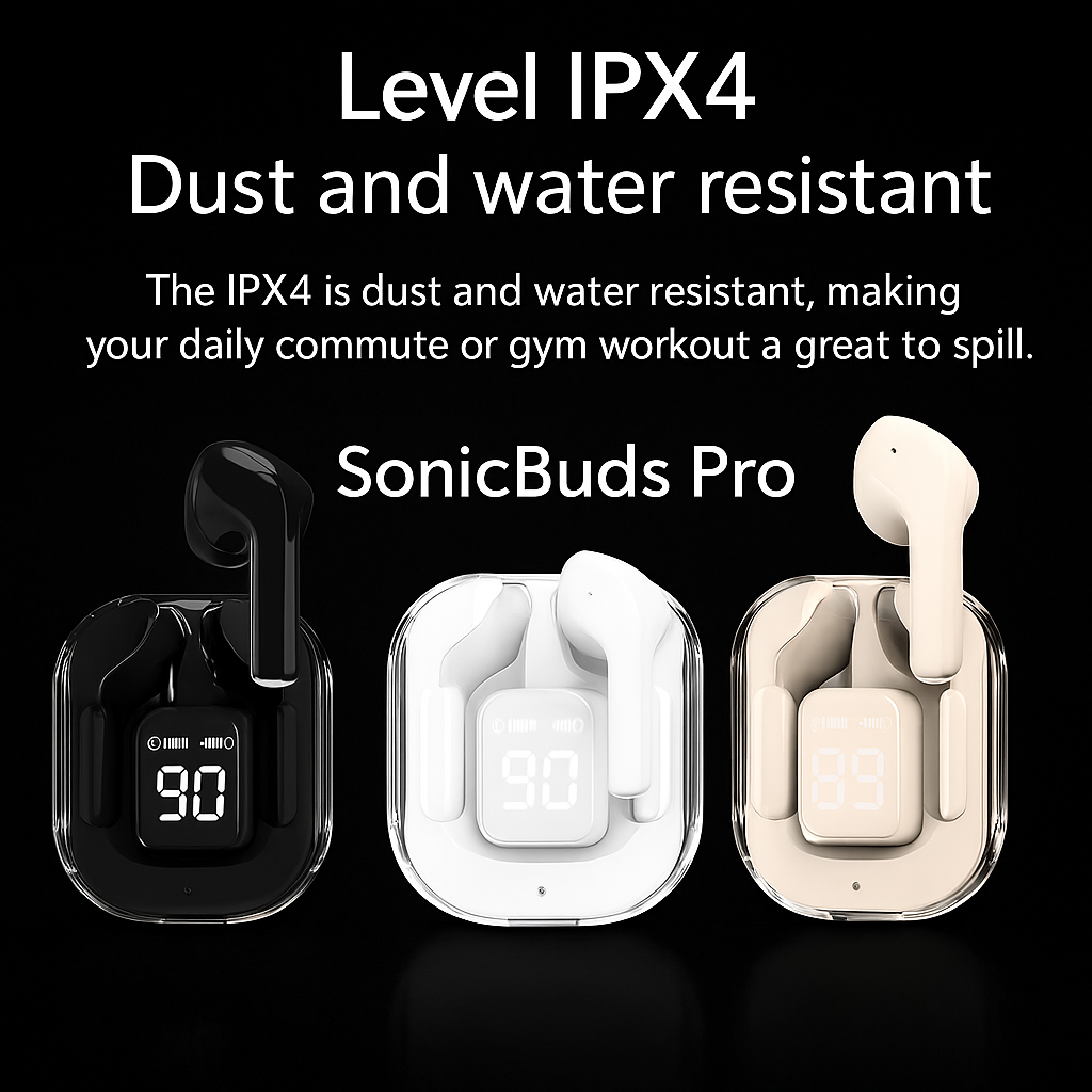Air31 Pro Wireless Bluetooth 5.0 Earbuds | Noise Cancelling & LED Display