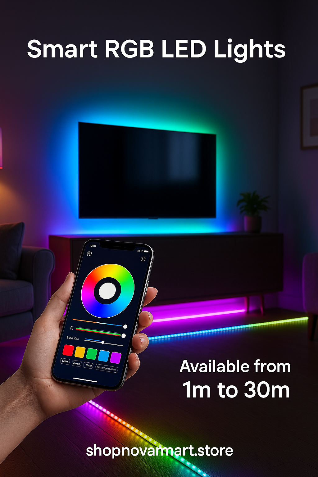Smart RGB LED Bluetooth