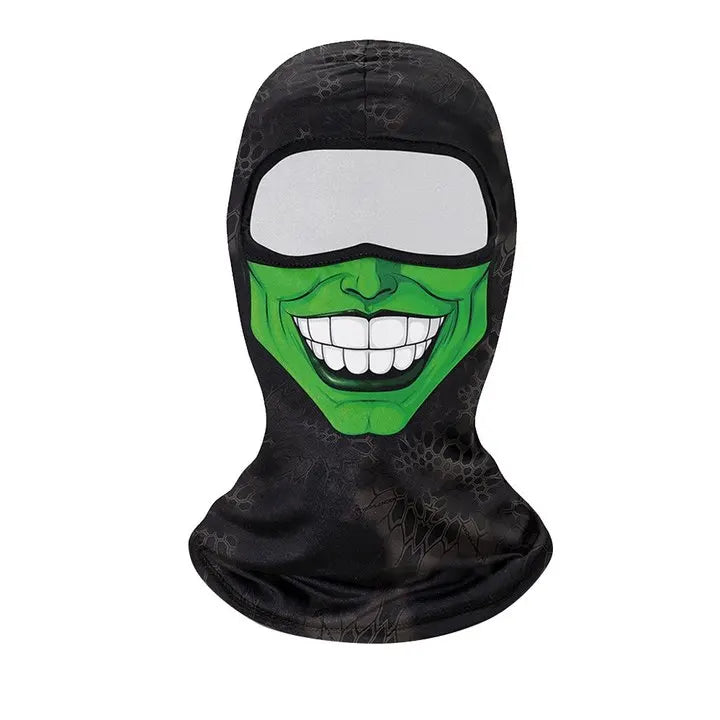 Skull Face Mask 🏍️ | Windproof & UV Protective – NovaMart