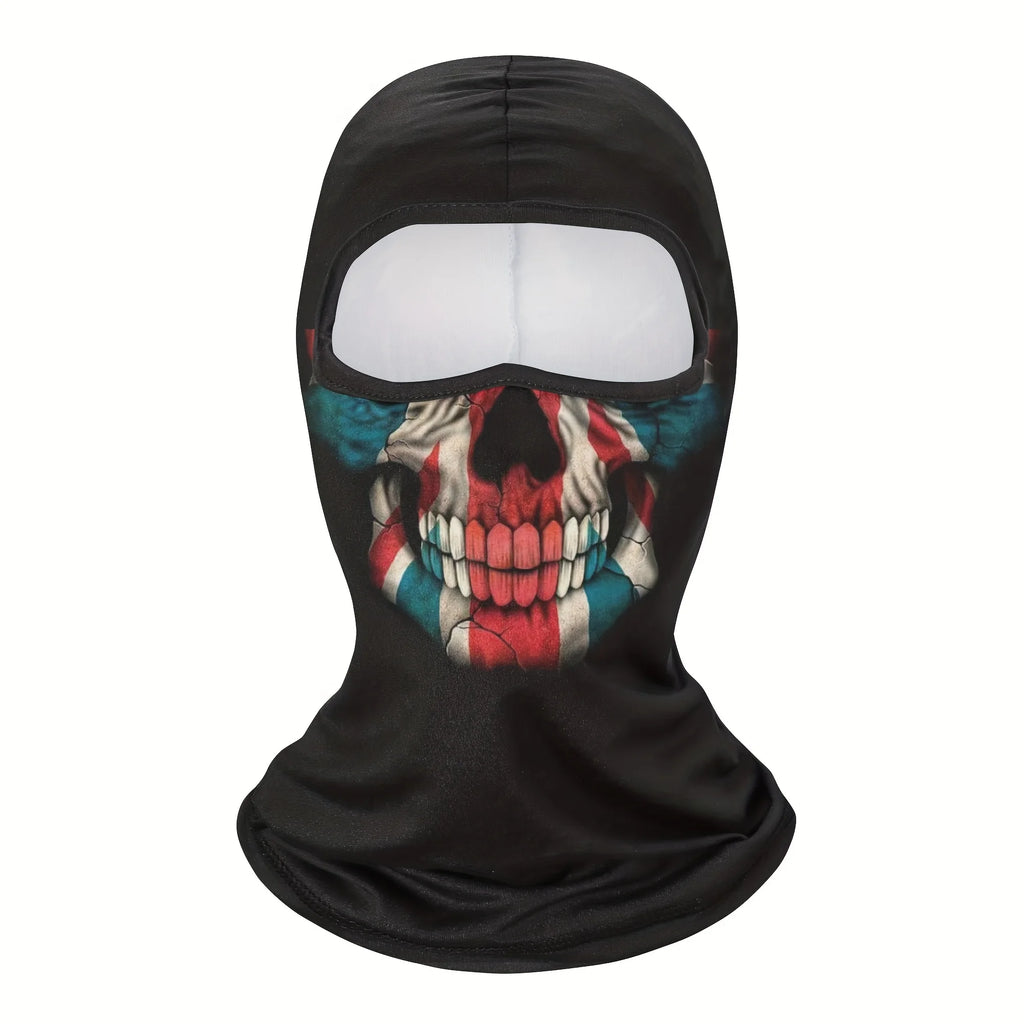 Skull Face Mask 🏍️ | Windproof & UV Protective – NovaMart