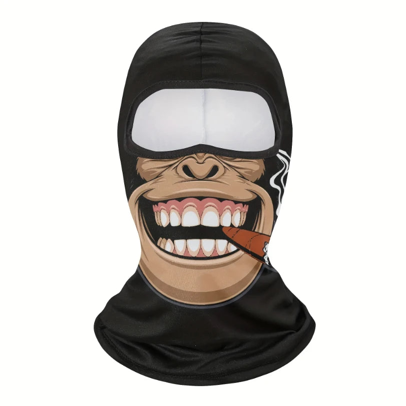 Skull Face Mask 🏍️ | Windproof & UV Protective – NovaMart