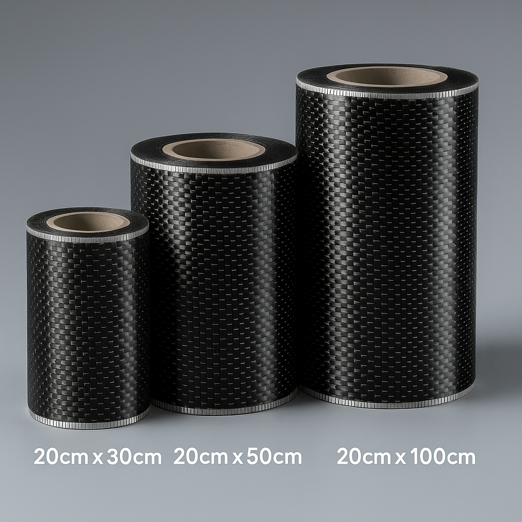 Carbon Fiber Fabric 12K 200g – High-Strength Unidirectional Sheet